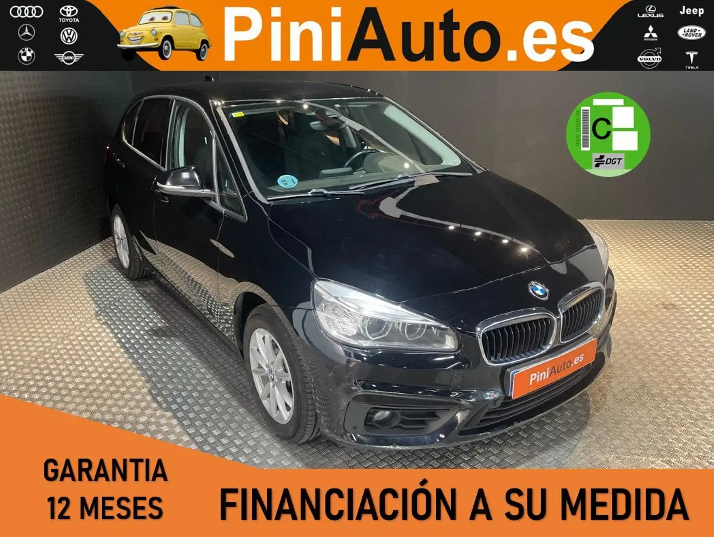 BMW 218 218iA Active Tourer Noir - 1