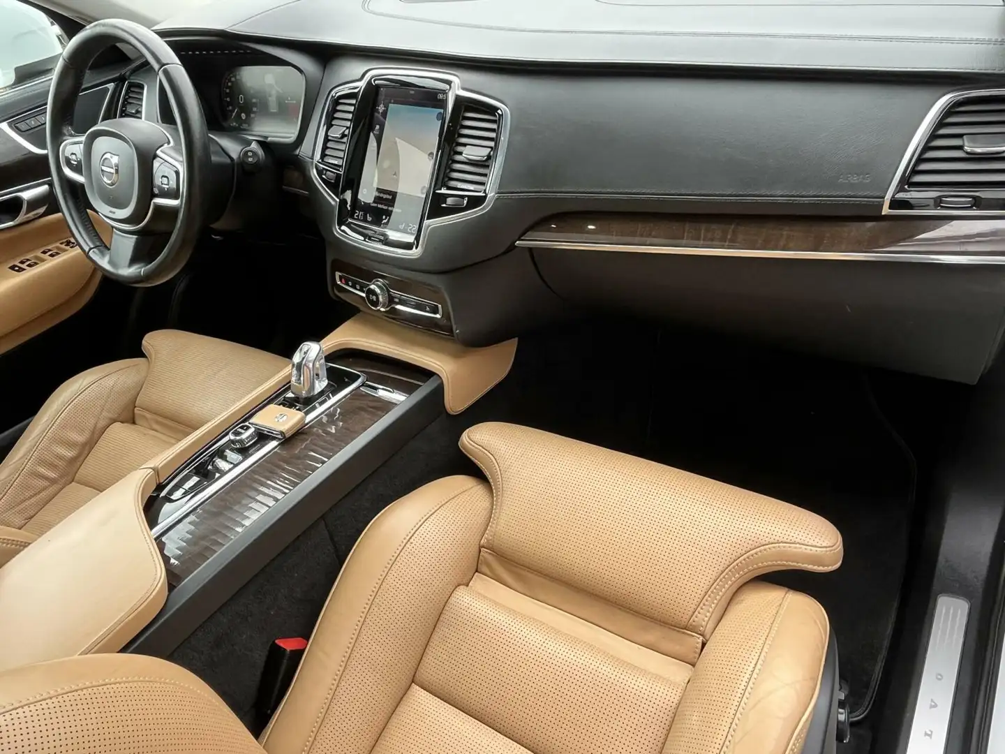 Volvo XC90 2.0 T8 AWD Inscription 408PK PANO+TREKH+HEADUP Wit - 2