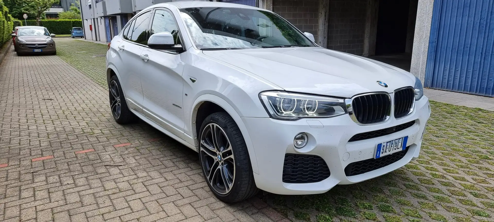 BMW X4 X4 F26xdrive20d Msport auto my16 Bianco - 2