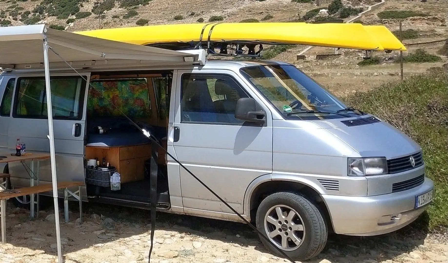 Volkswagen T4 Edler, professioneller Camperausbau Plateado - 2