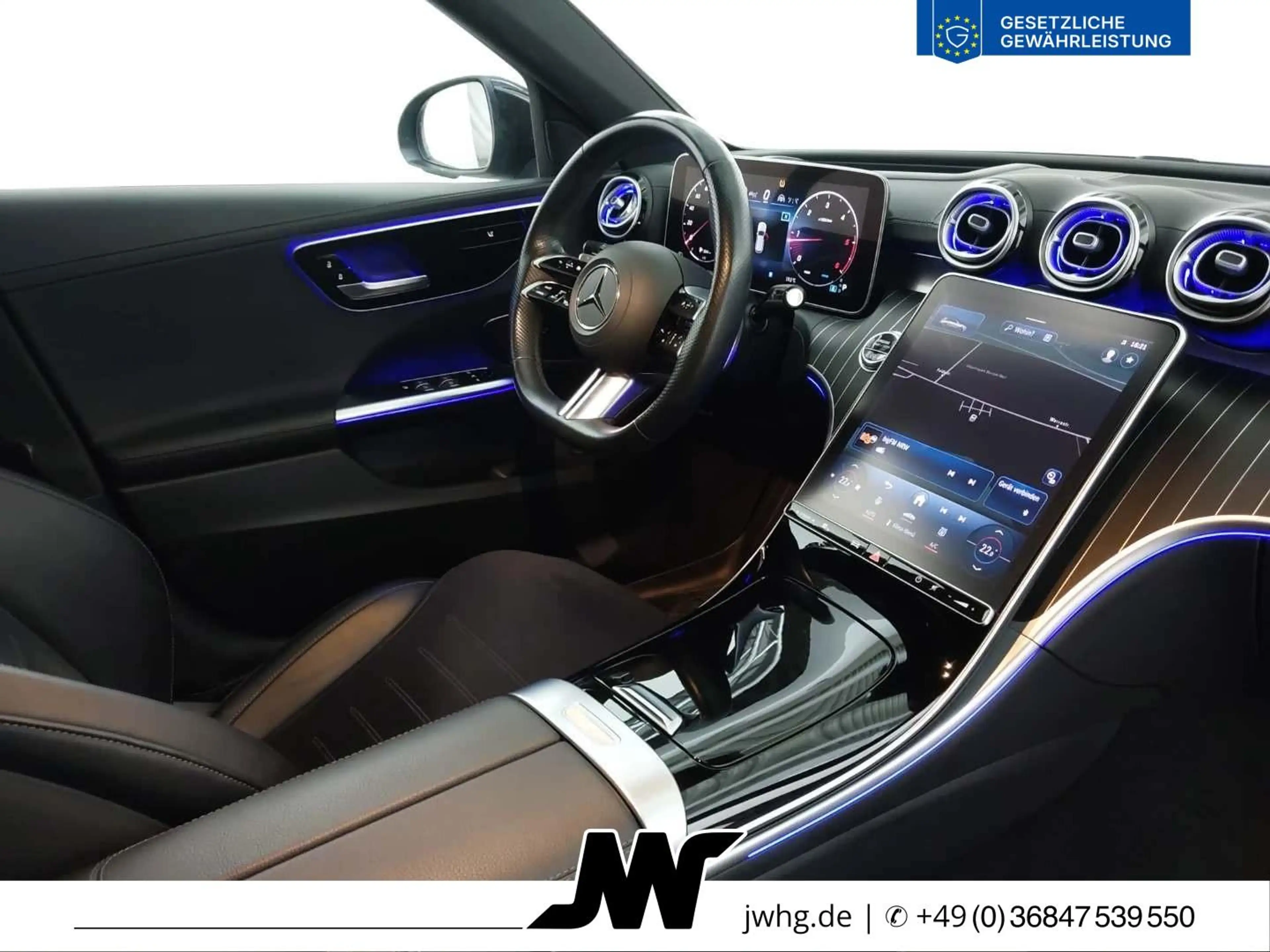 Mercedes-Benz C 300 2x AMG line HeadUp Widescreen 360K Digital — photo 3