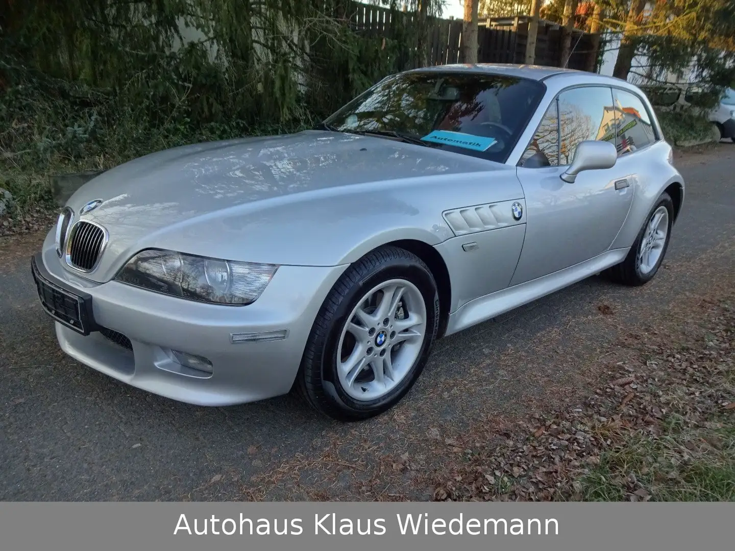 BMW Z3 Coupé 3.0i Aut. - neuwertig - orig. 9.500 KM! Silber - 1