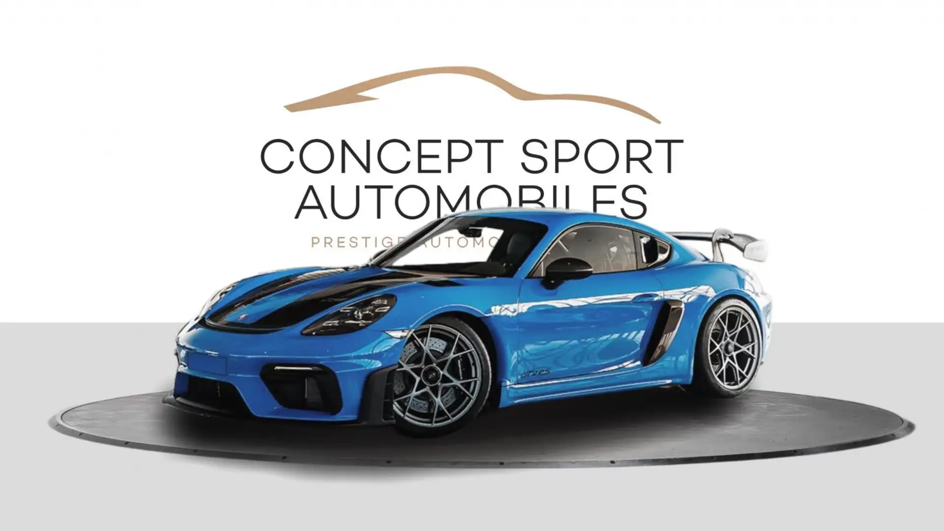 Porsche GT4 4.0i 500 ch PDK RS Bleu - 1