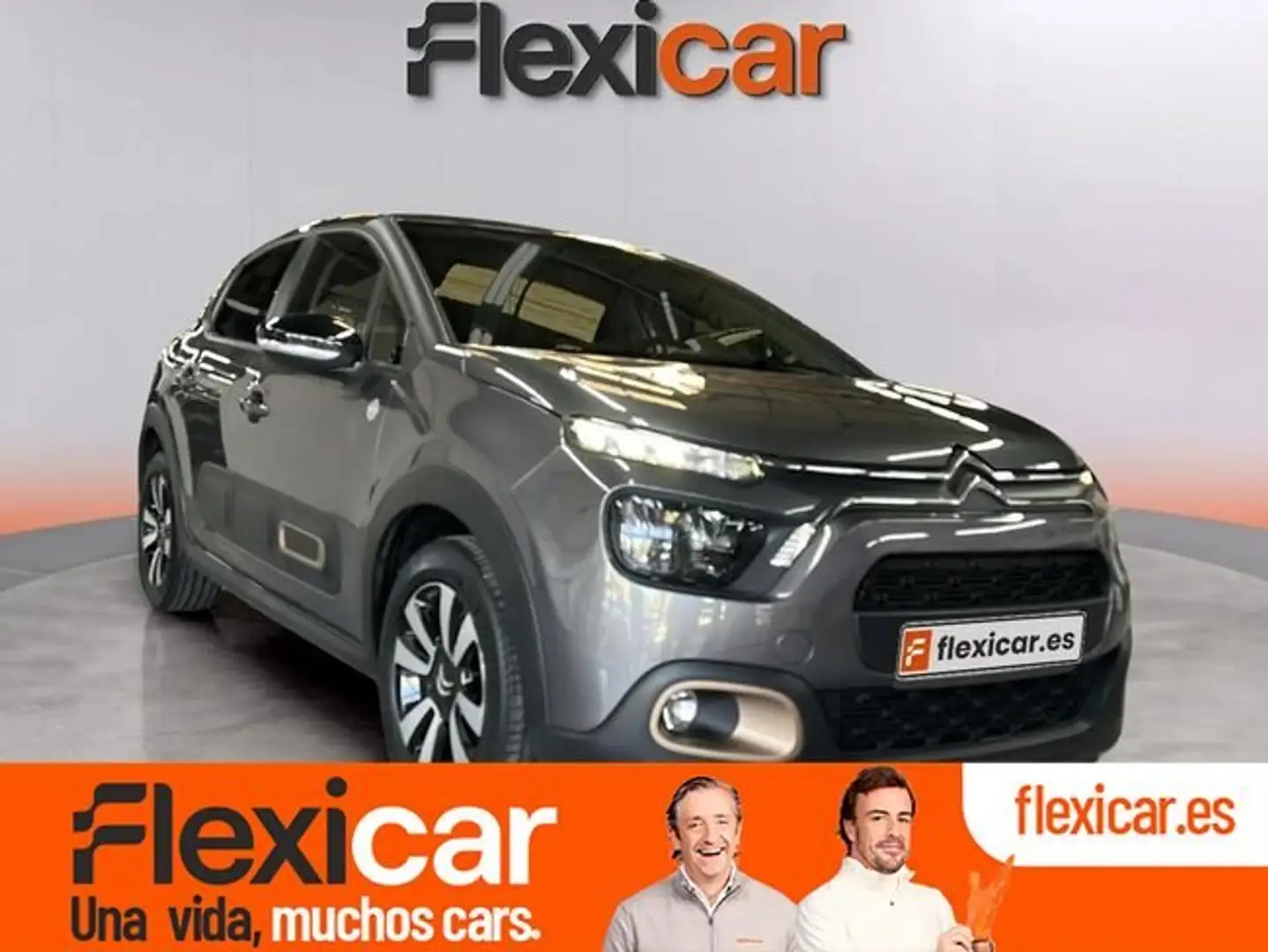 Citroen C3 PureTech 60KW (83CV) Shine Gris - 1