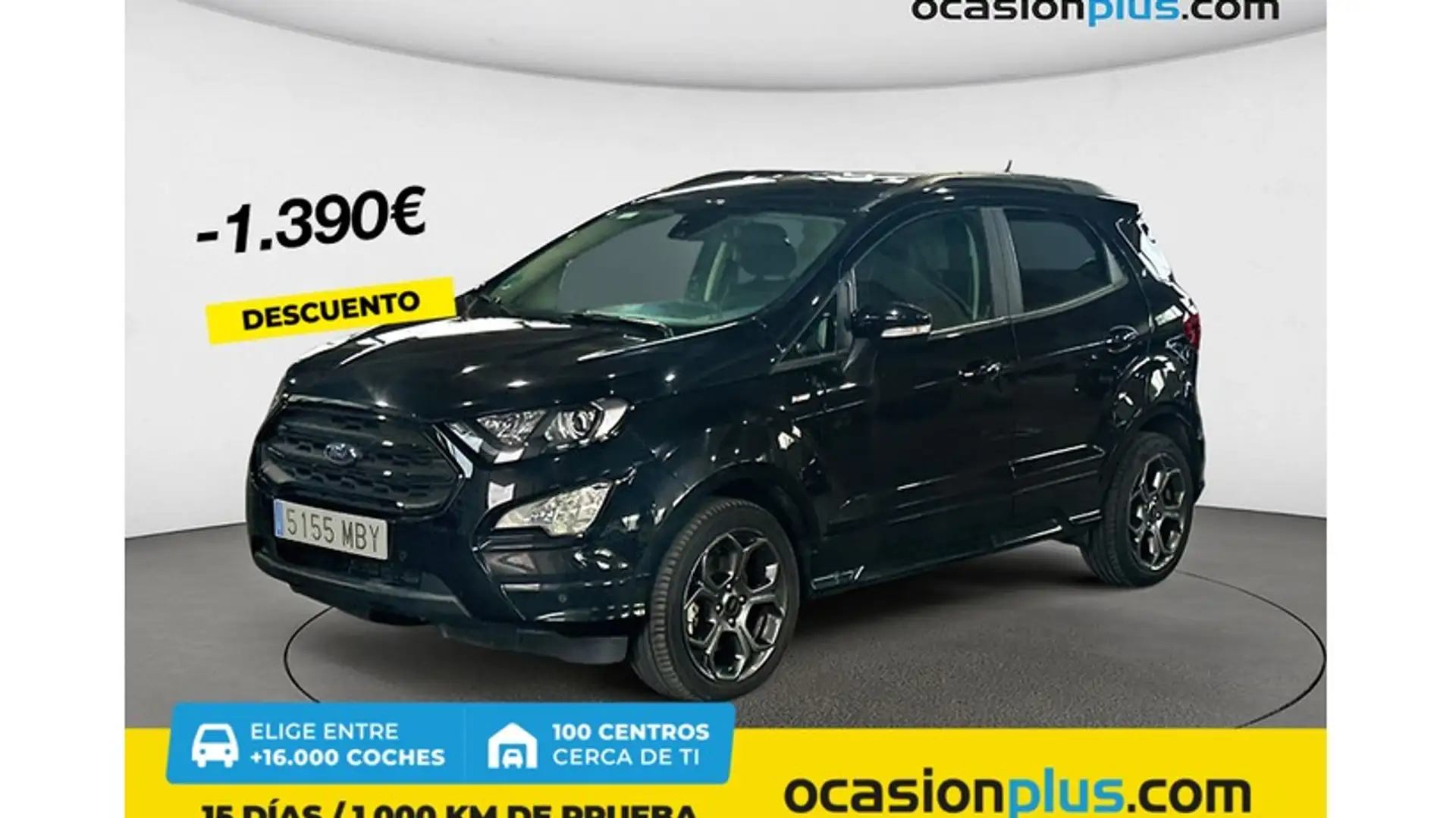 Ford EcoSport 1.0 EcoBoost ST Line 125 Noir - 1