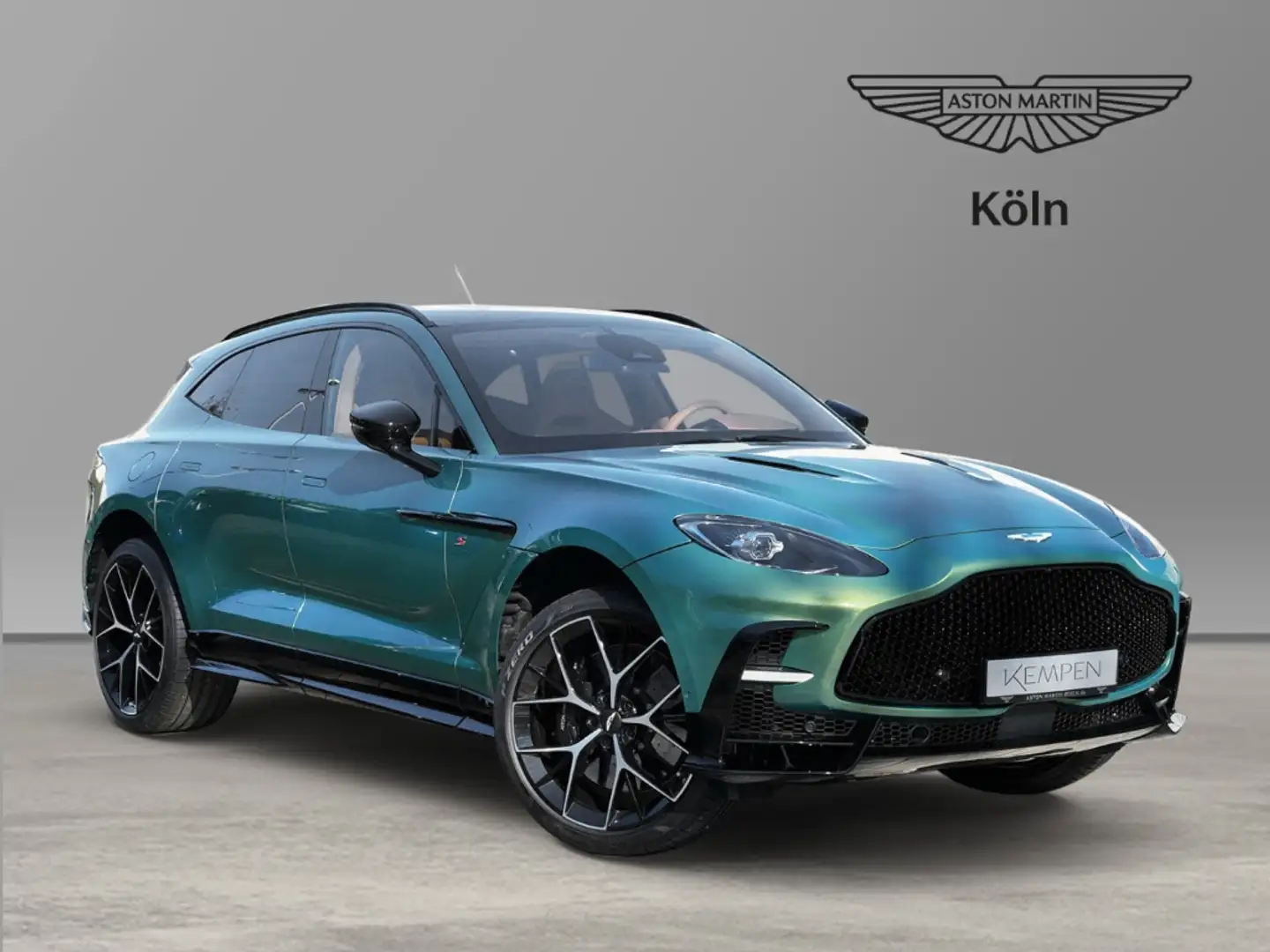 Aston Martin DBX S Iridescent Emerald / Oxford Tan Bowers WIlkins Grün - 1