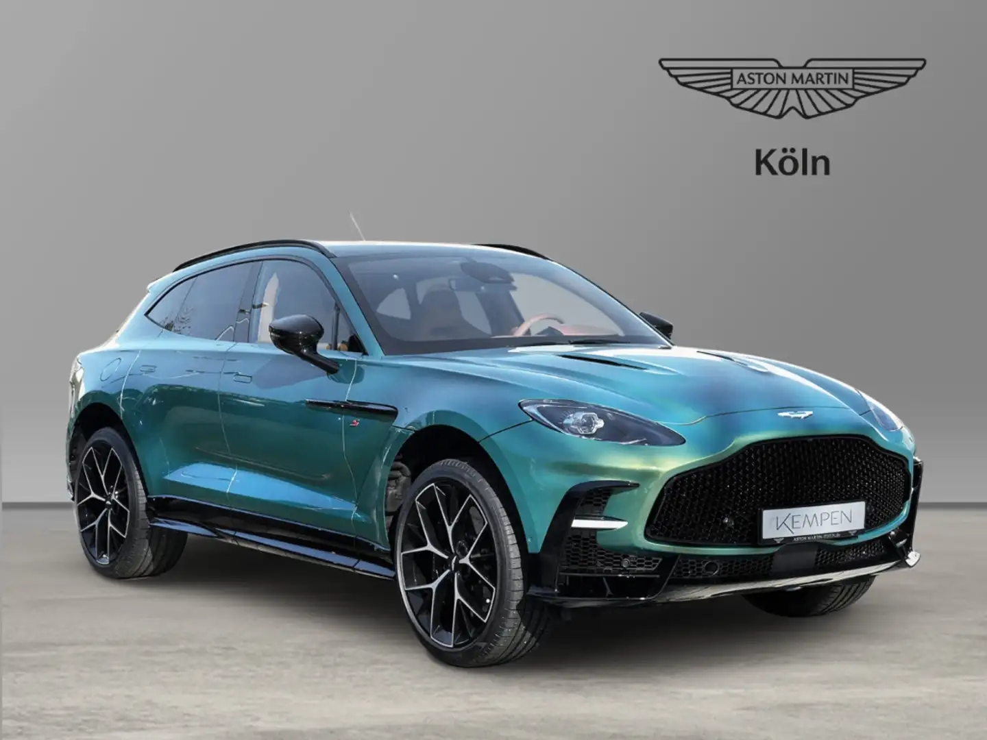 Aston Martin DBX S Iridescent Emerald / Oxford Tan Bowers WIlkins Grün - 2