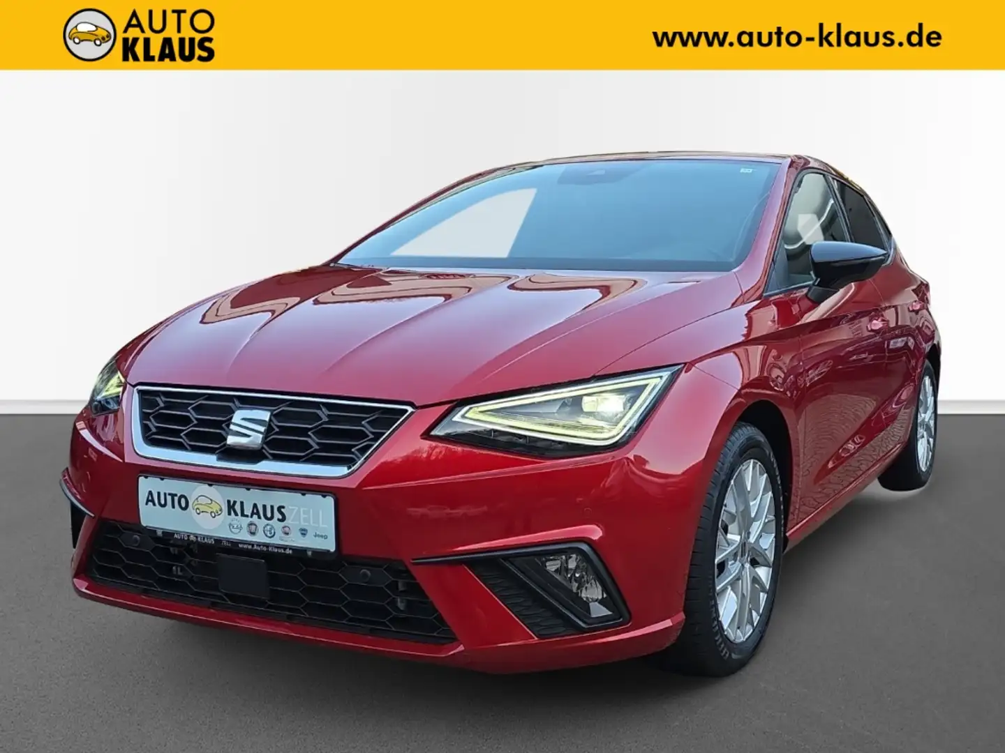 SEAT Ibiza 1.0 FR LED ACC CarPlay RFK Klimaauto. Nav Rot - 1