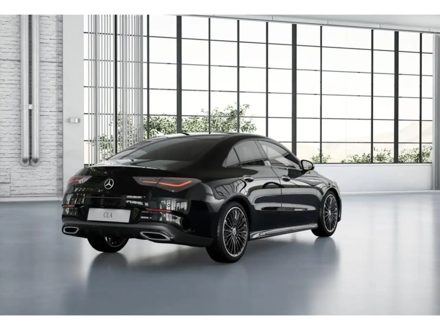 Mercedes-Benz CLA 200 Coupé AMG-Sport/Pano/Burm/Night/Cam/19' Schwarz - 2