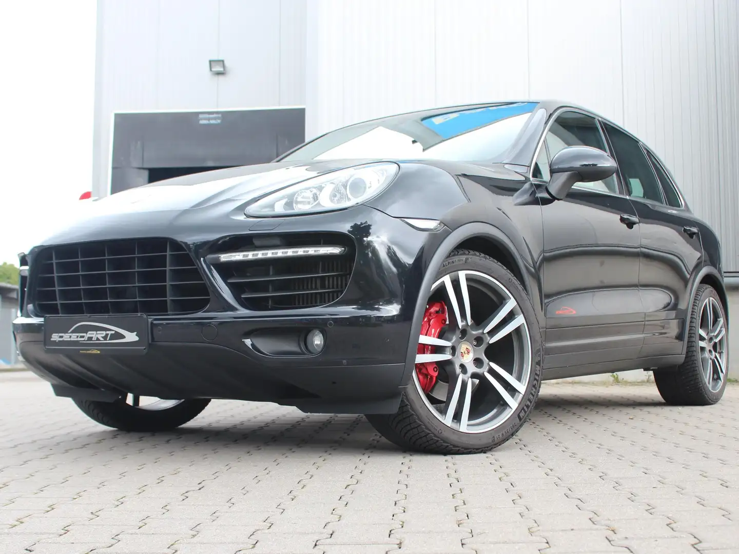 Porsche Cayenne V6 Diesel, 21", orig. GTS-Look, Luft, Scheckheft Noir - 2