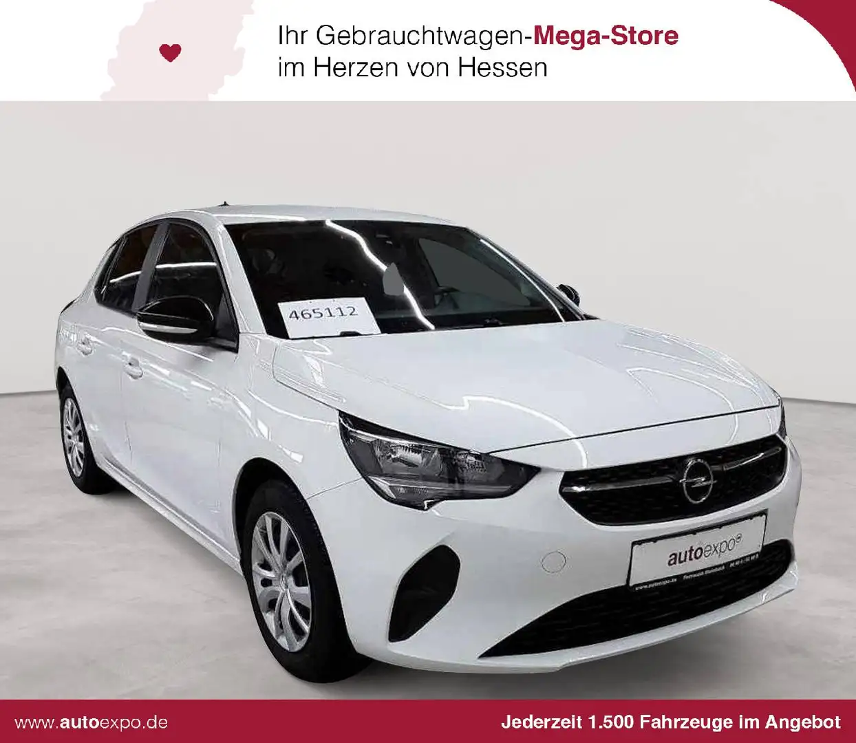 Opel Corsa Corsa 1.2 Edition Navi PDC KAM SHZ Blanc - 1