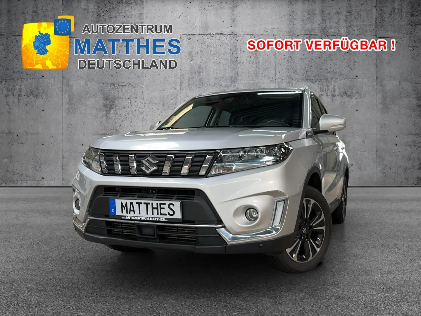 Suzuki Vitara Comfort+ 1.4 NAVI SHZ Klimaauto ACC Totwinkel Срібний - 1