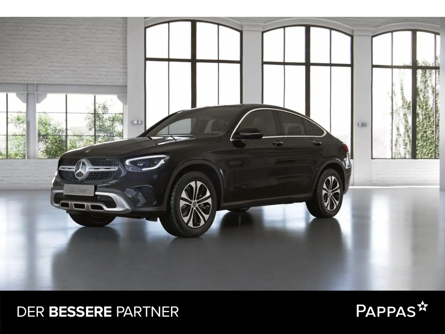 Mercedes-Benz GLC 220 d 4MATIC Coupé SHD SHZ EASY-PACK Schwarz - 1