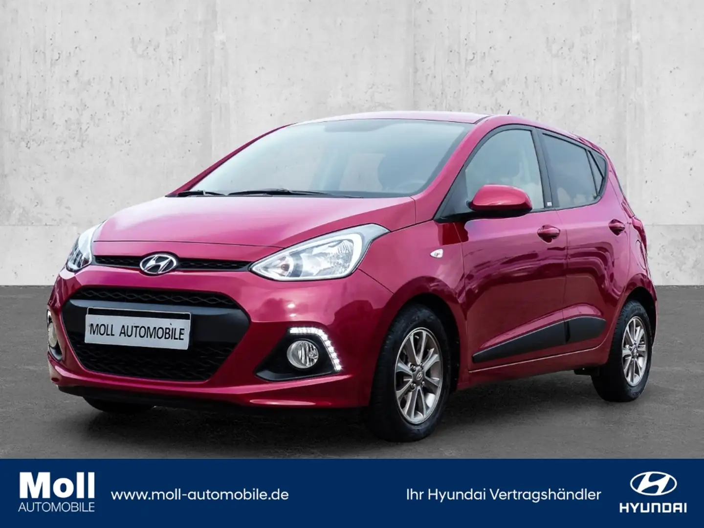 Hyundai i10 Passion LenkradHZG Alu Klima Freisprechanlage Red - 1