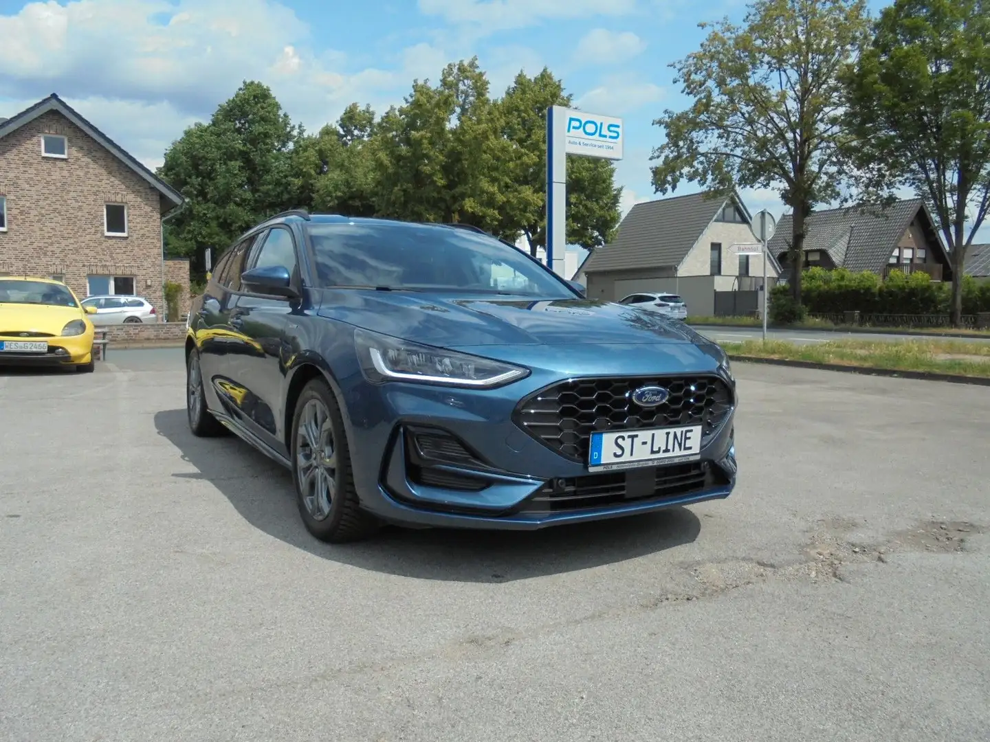Ford Focus ST-Line X Turn. MHEV,schwenkb. AHK,Kamera, Blauw - 1