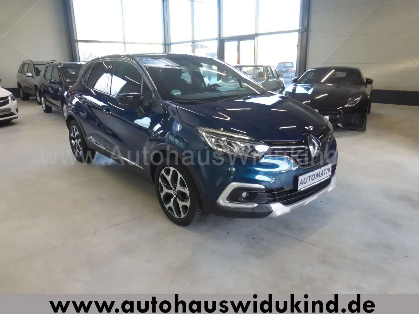 Renault Captur 1.3 TCe 150 PS Intens Autom. Klimaaut. Bleu - 2