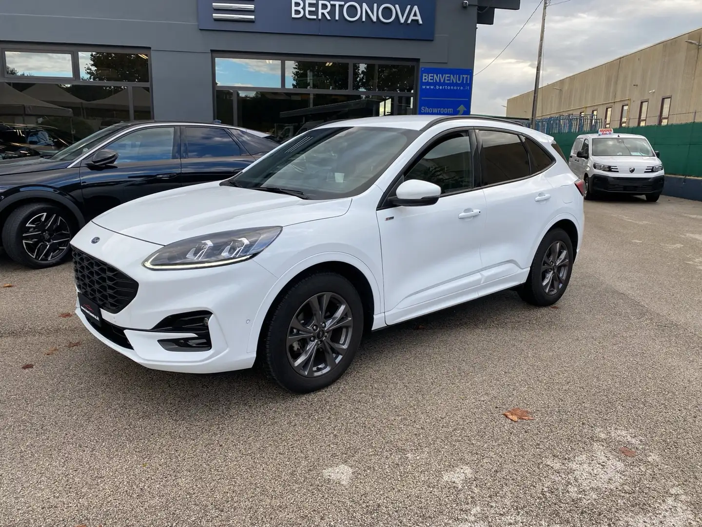 Ford Kuga 2.0 EcoBlue 120CV aut. AWD ST-Line X Weiß - 2