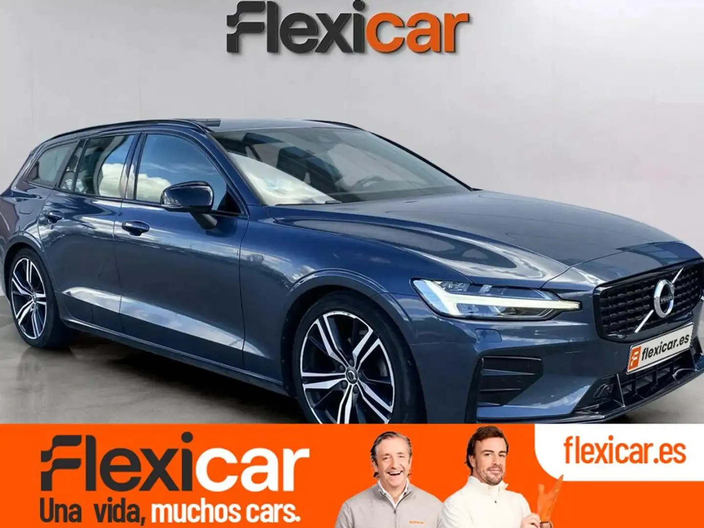 Volvo V60 2.0 B4 (G) R-Design Auto Azul - 1