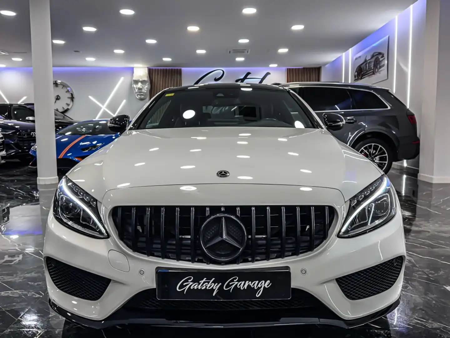 Mercedes-Benz C 220 Coupé 220d 4Matic 9G-Tronic Blanco - 2