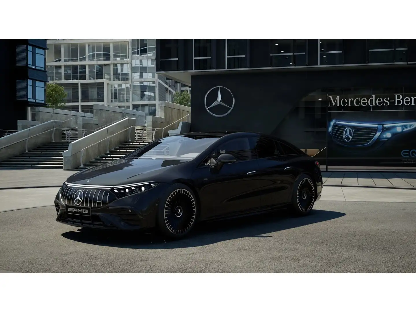 Mercedes-Benz EQS 53 Prem+ DYNAMIC+ Drivers 4xMassage/Sitzklima Noir - 2