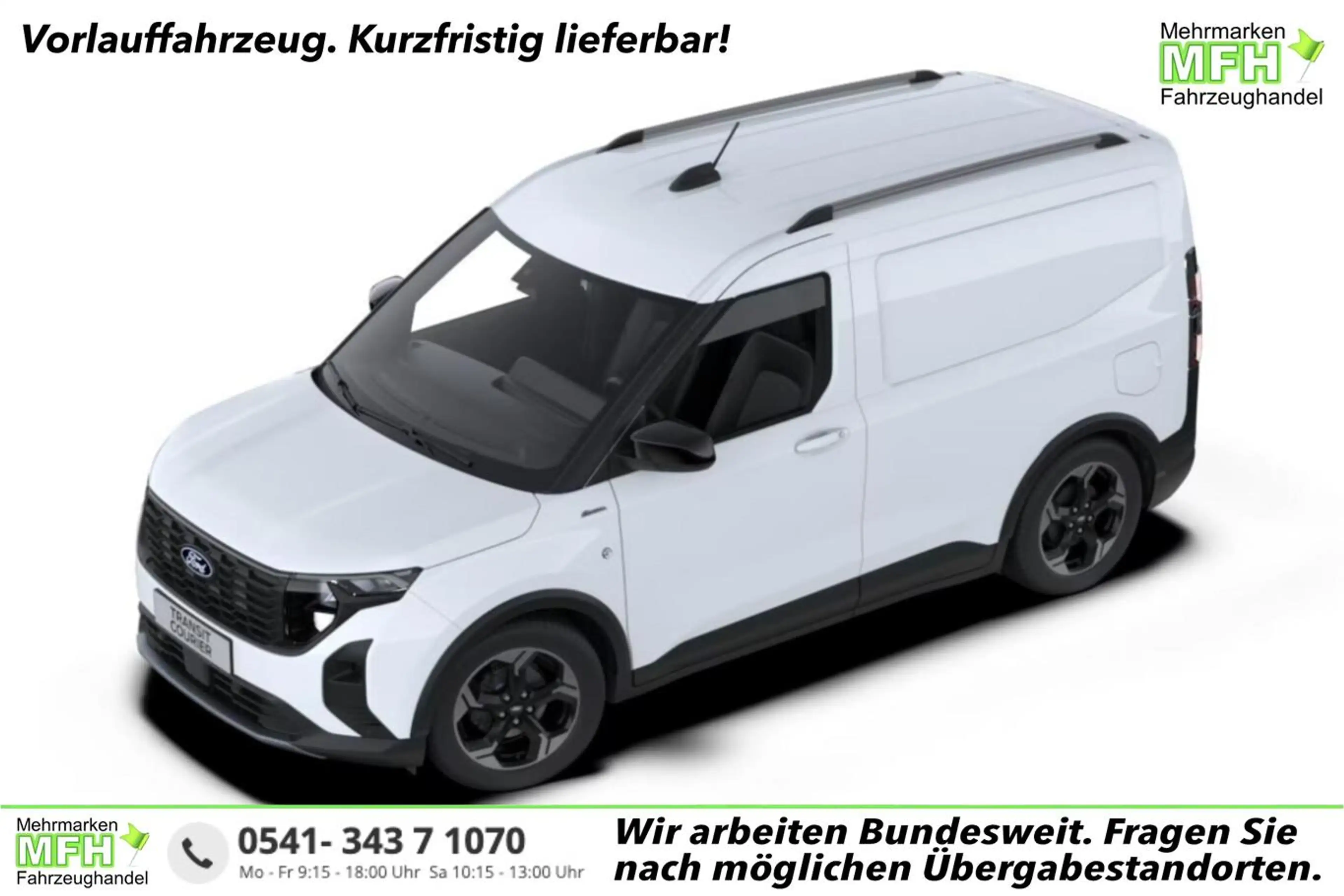 Ford Transit Courier Active Aut WinterP Kam Temp 17Z 92 kW (125 PS),...