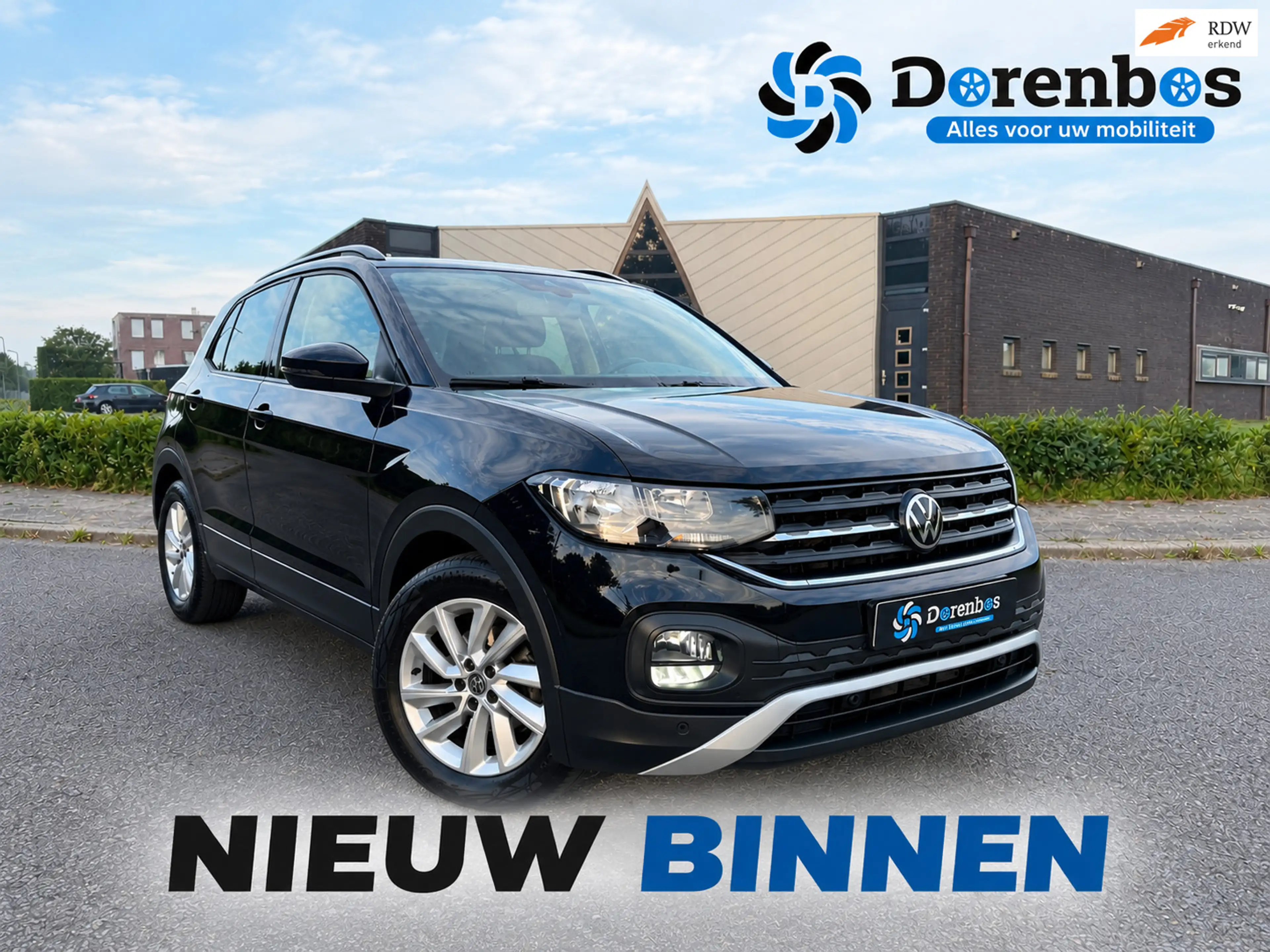 Volkswagen T-Cross 1.0 TSI Style | Lichtmetalen-Velgen | Airco | Lane