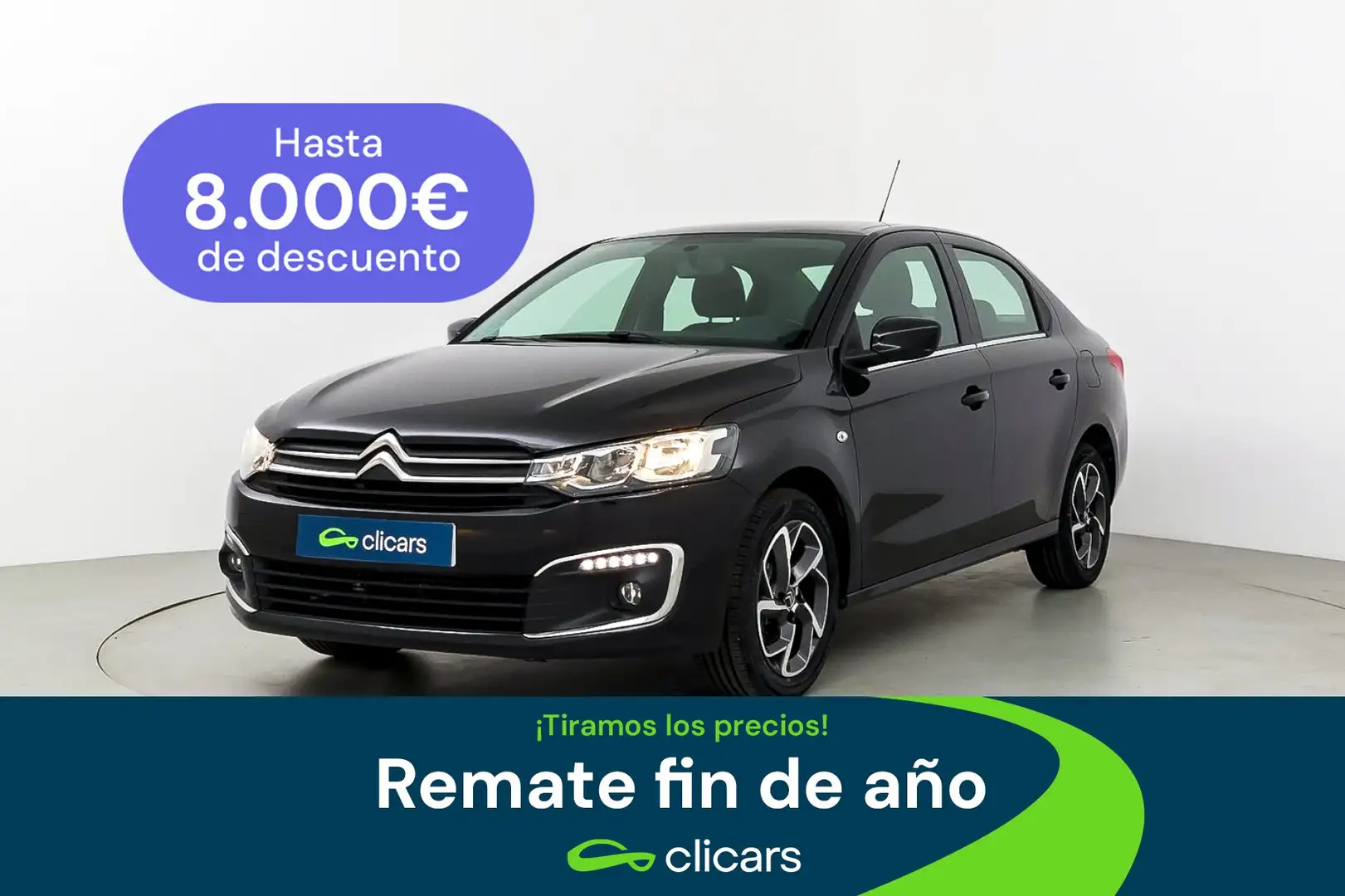 Citroen C-Elysée 1.2 PureTech Shine 82 Negro - 1