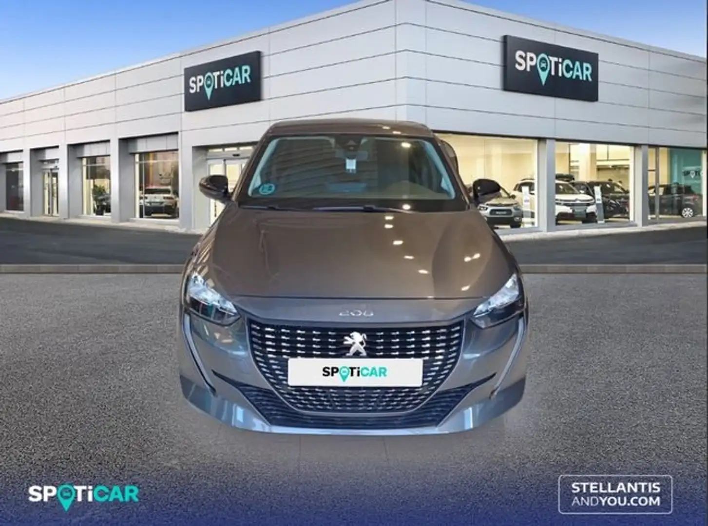 Peugeot 208 1.2 Puretech S&S Active Pack EAT8 100 Gris - 2
