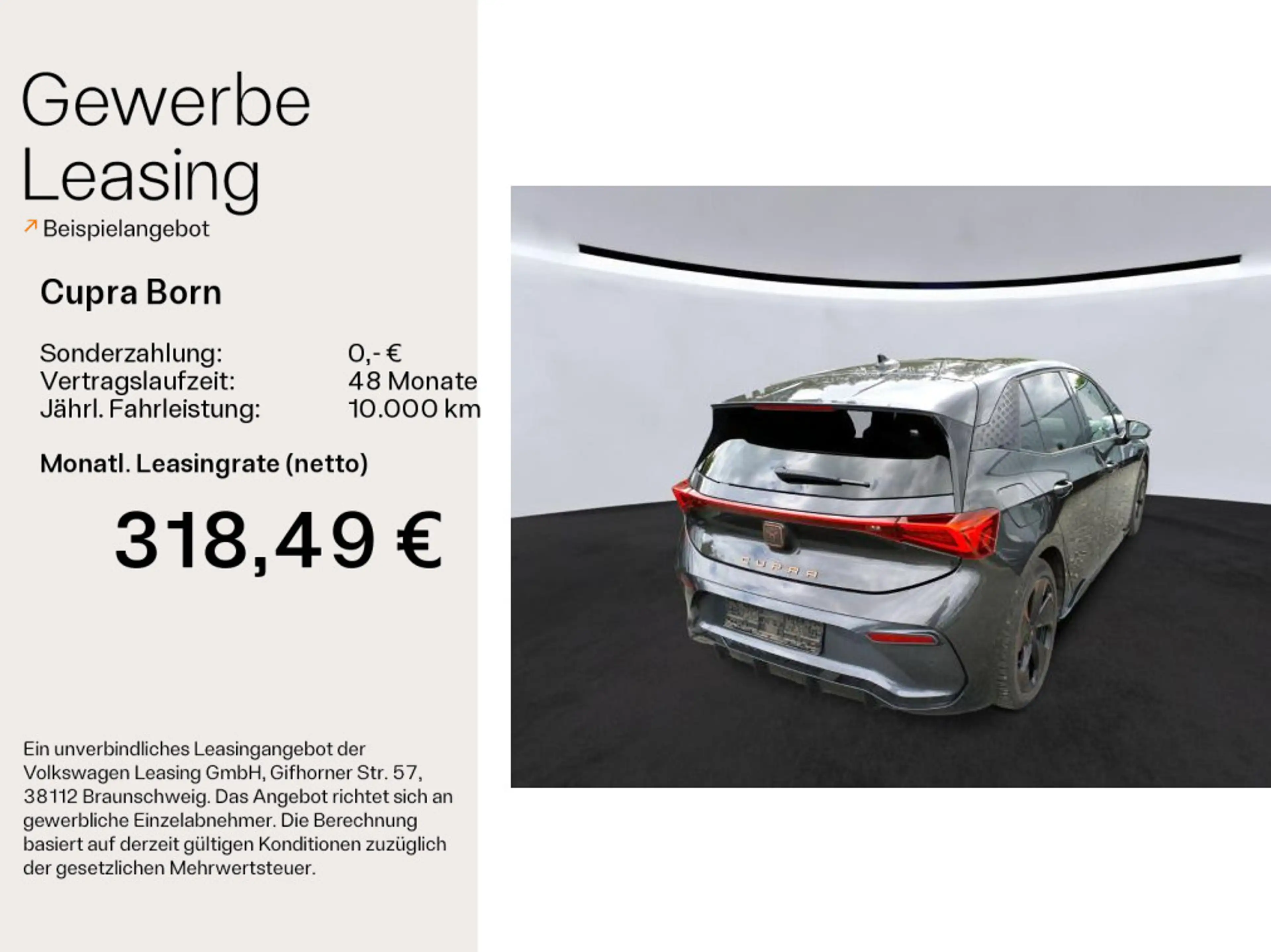 CUPRA Born e-Boost 396Km/WLTP* RFK*Pano*ACC*LED*Navi — photo 2