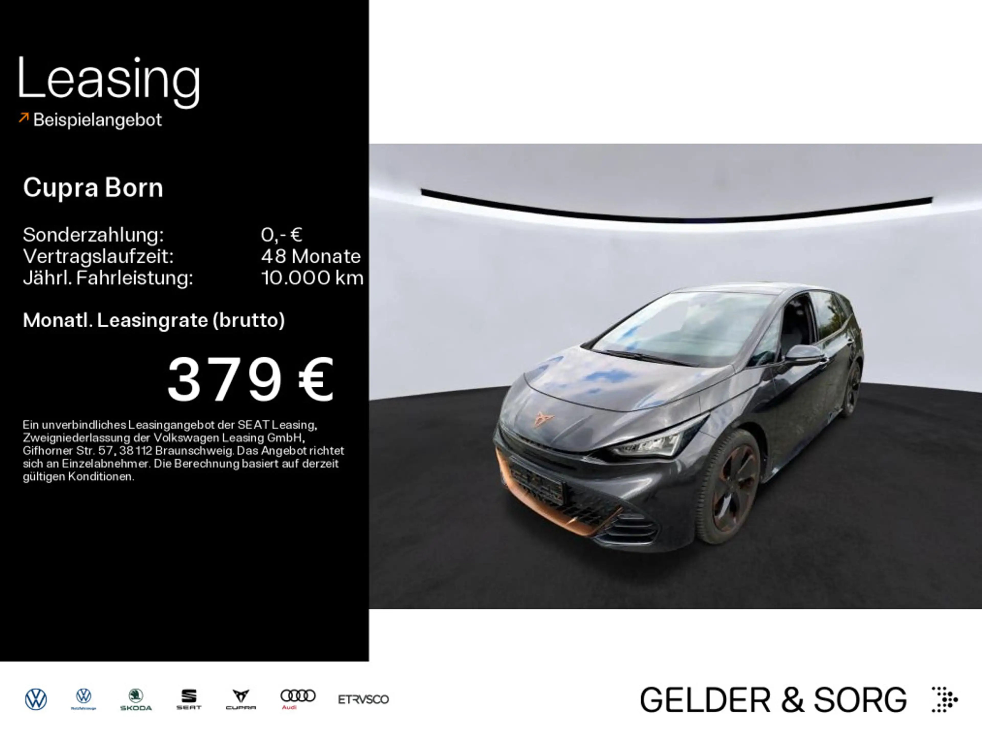 CUPRA Born e-Boost 396Km/WLTP* RFK*Pano*ACC*LED*Navi