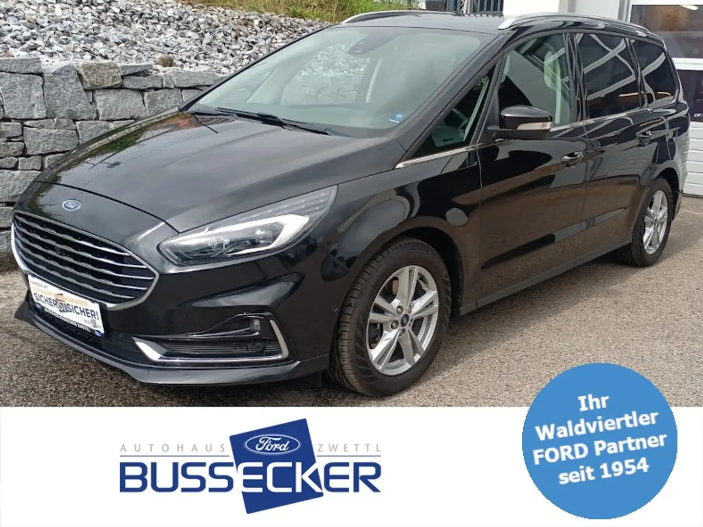 Ford Galaxy 2,0 EcoBlue Titanium 5stz. Aut. Noir - 1