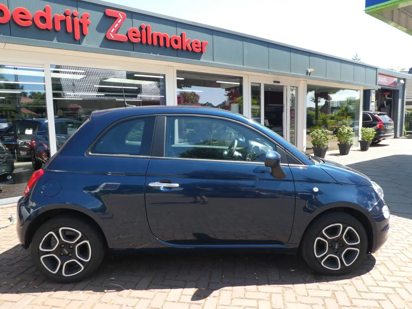 Fiat 500 1.0 Hybrid Club Cruise Control, Clima, Pdc achter, Azul - 2