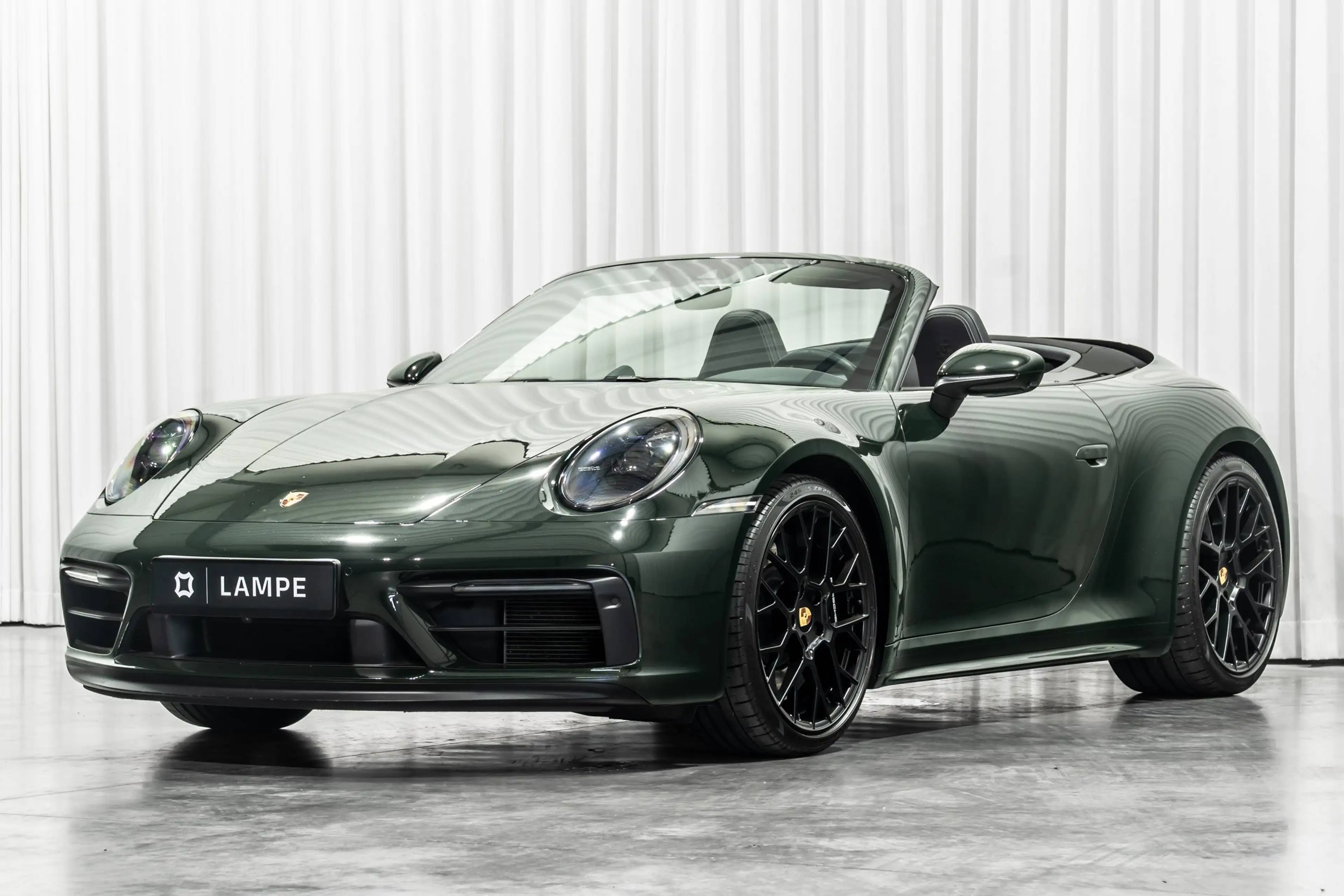 Porsche 911 992.1 Carrera GTS Cabriolet PTS Brewster Green BOSE Achterassturing — photo 3