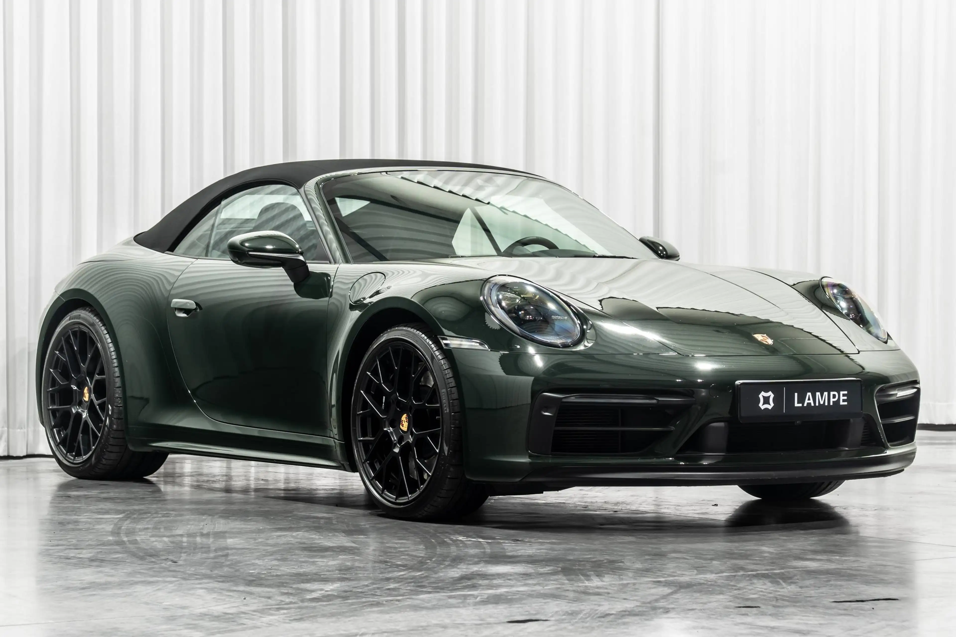 Porsche 911 992.1 Carrera GTS Cabriolet PTS Brewster Green BOSE Achterassturing — photo 9