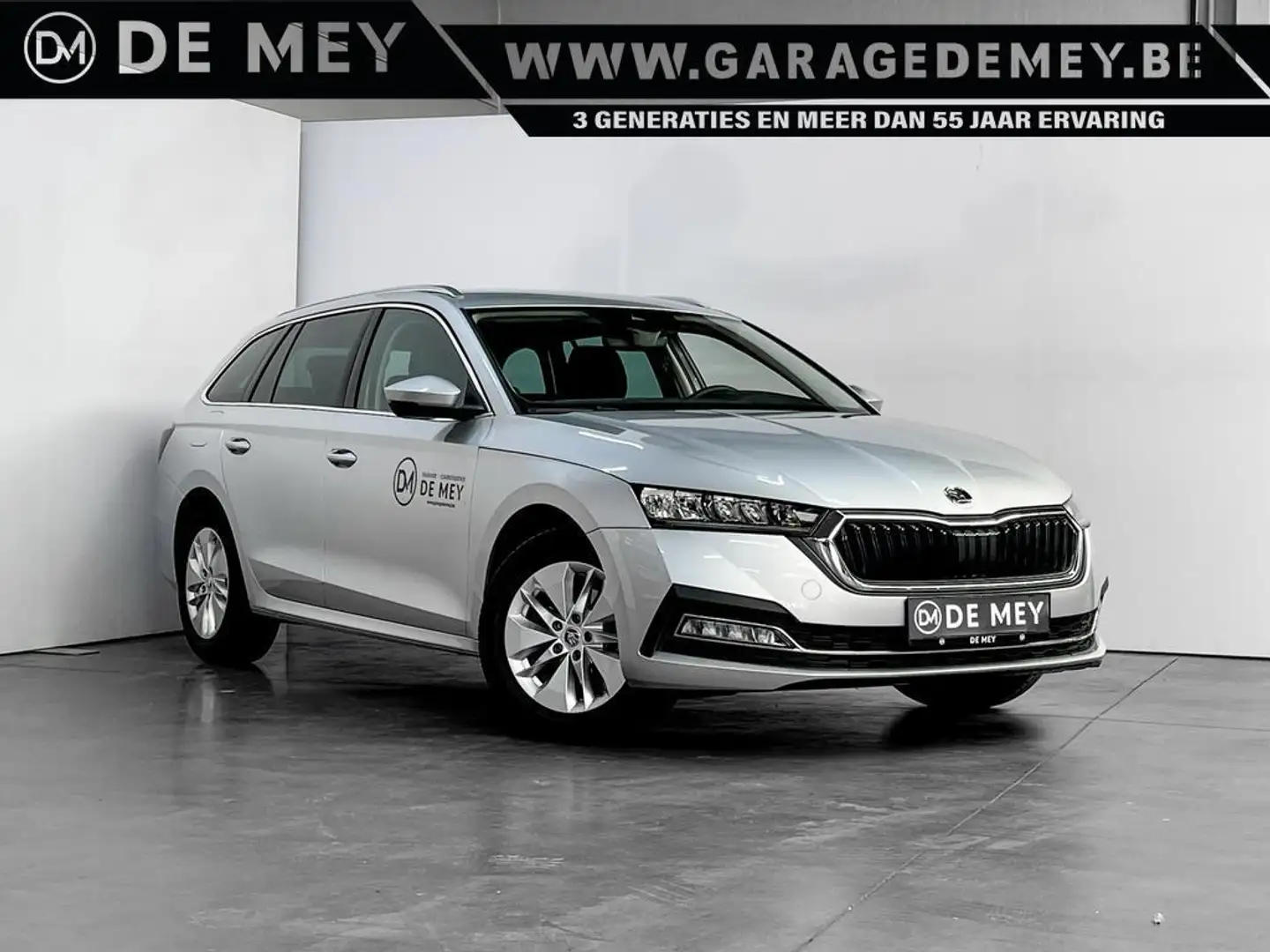 Skoda Octavia 1.5 TSI 6v 150PK! CARPLAY / C.C. / PDC / ZETELVERW. / LANE Argent - 1