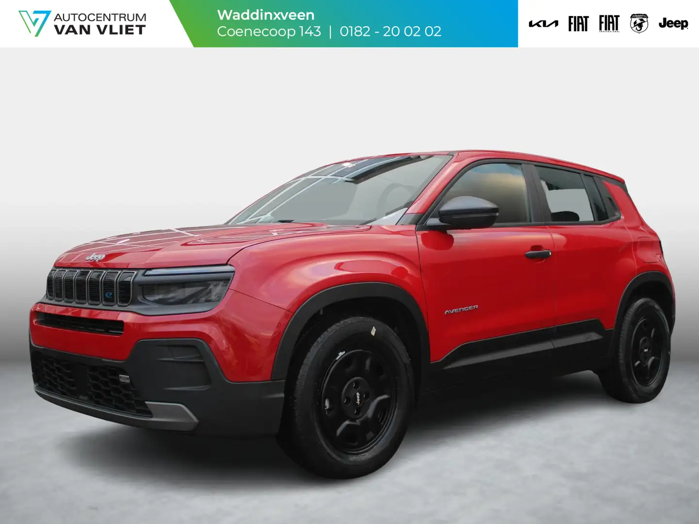 Jeep Avenger 54kWh | Uit voorraad leverbaar | Rood - 1
