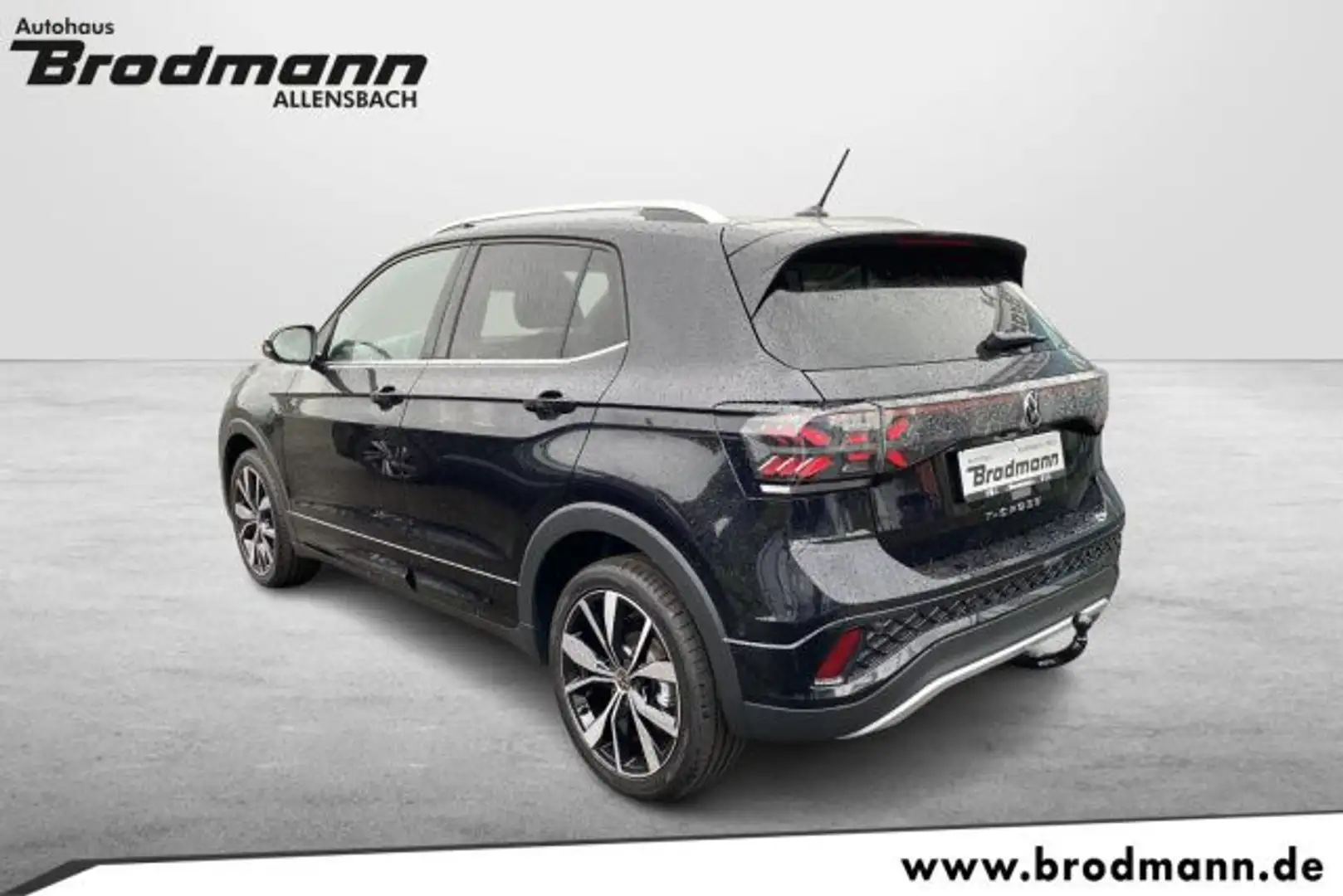 Volkswagen T-Cross R-Line 1.0 TSI DSG AHK-Navi-Matrix-RFK-ACC Schwarz - 2