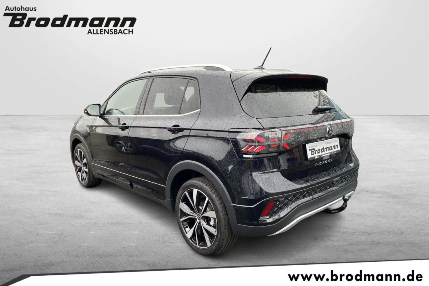 Volkswagen T-Cross R-Line 1.0 TSI DSG AHK-Navi-Matrix-RFK-ACC Schwarz - 2