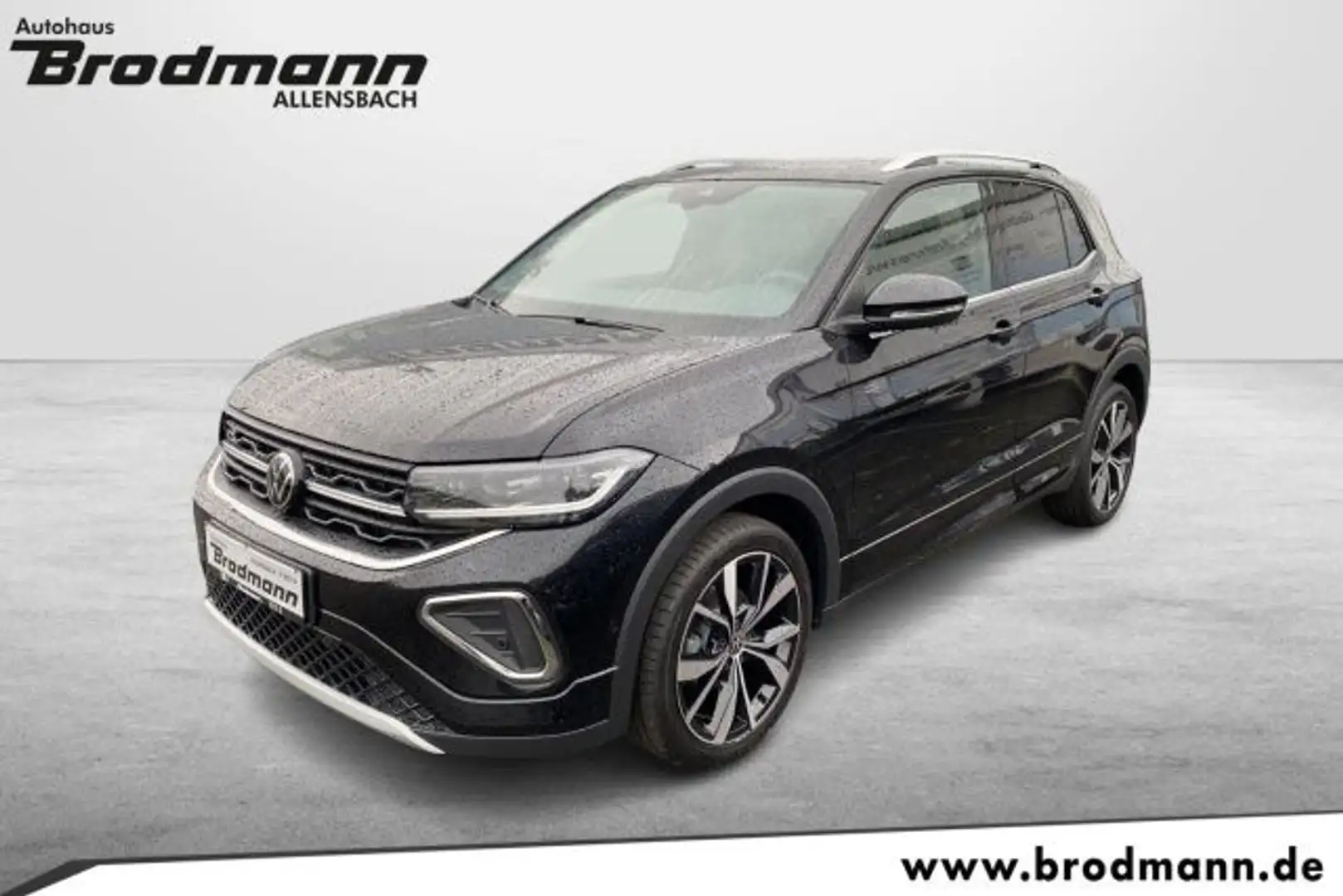 Volkswagen T-Cross R-Line 1.0 TSI DSG AHK-Navi-Matrix-RFK-ACC Schwarz - 1