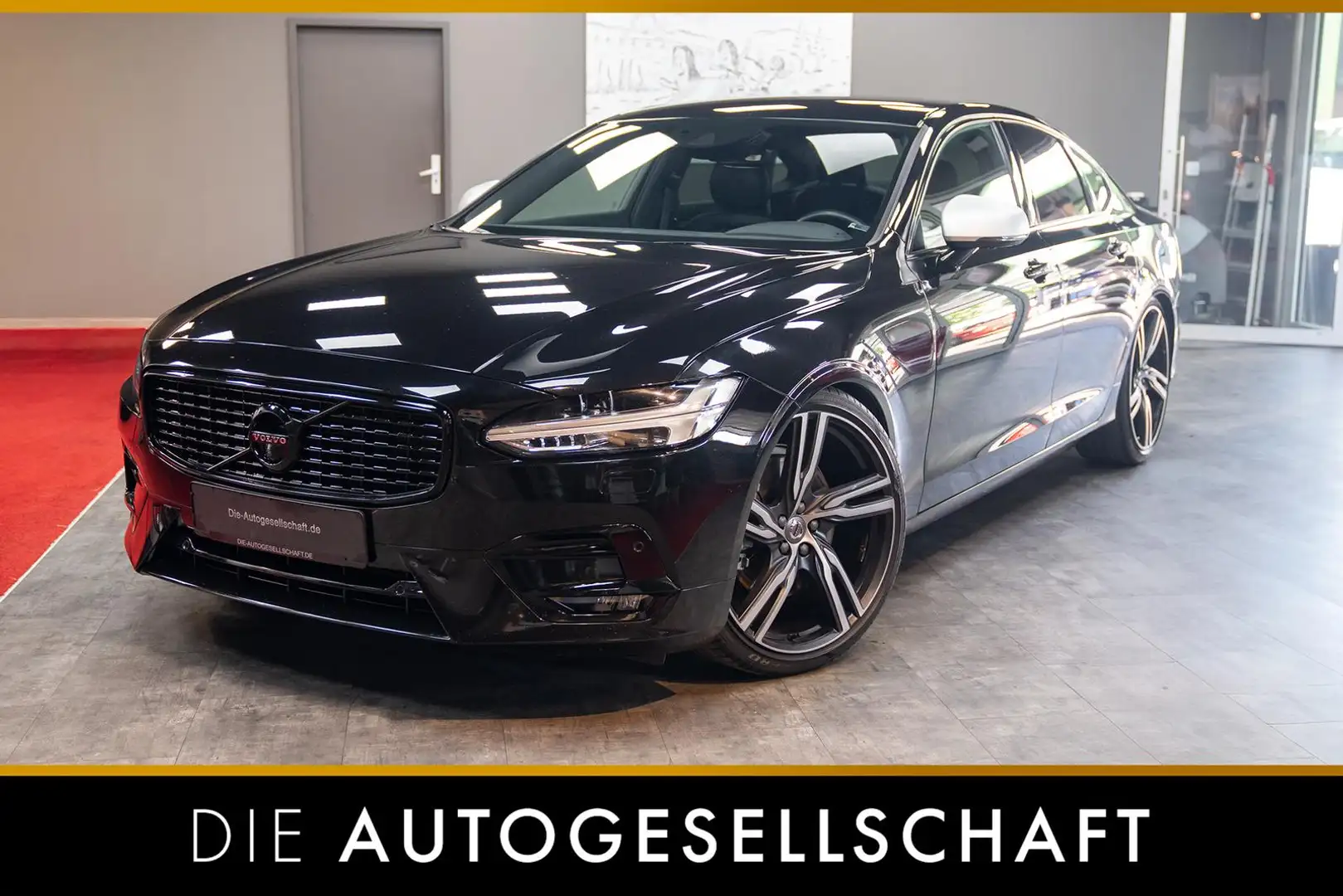 Volvo S90 R Design AWD 2.0T*LED*NAVI*VC*LEDER*360°*2.HD Schwarz - 1