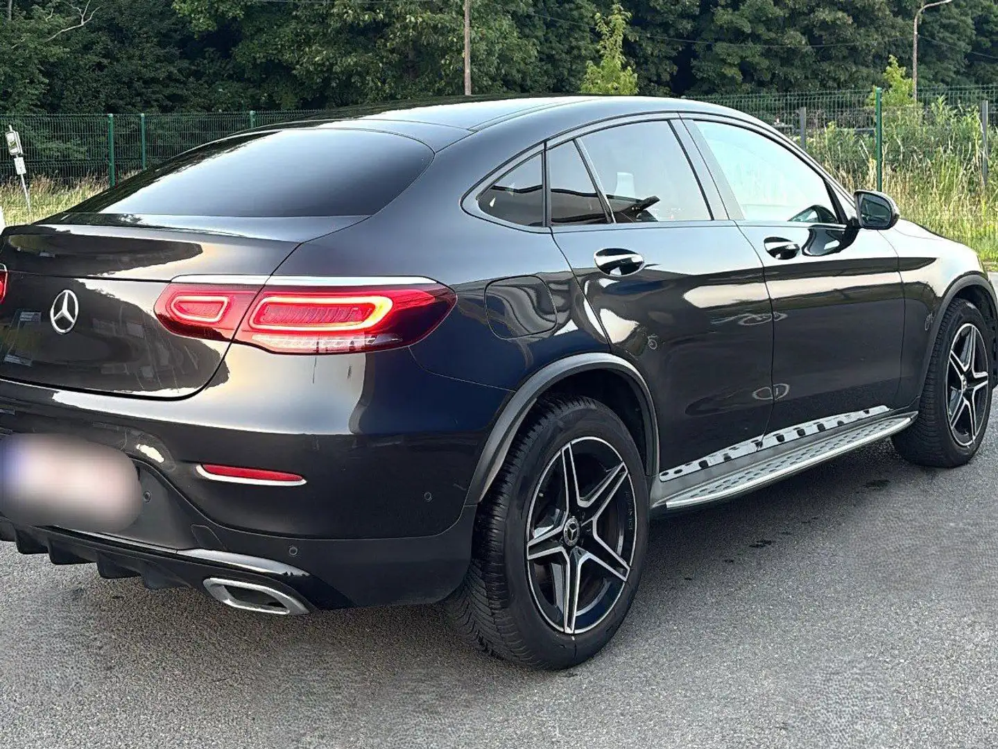 Mercedes-Benz GLC 200 GLC-Coupe 200 d 4Matic 9G-TRONIC AMG Line Plus Gris - 1