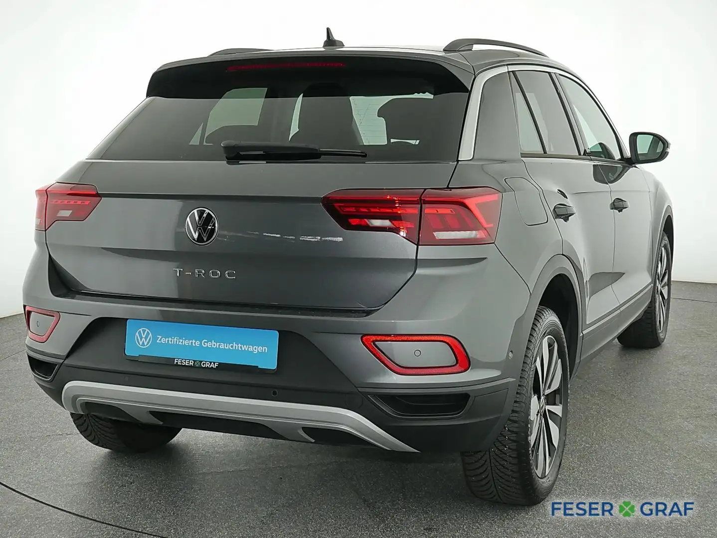 Volkswagen T-Roc MOVE 1.5 TSI APP LED ParkAssist DigiCockpit Grau - 2