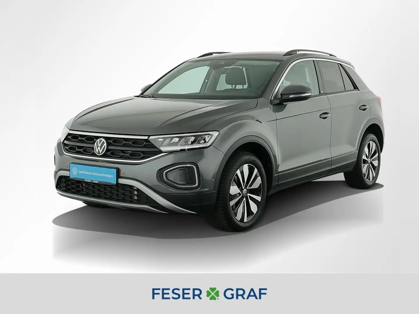 Volkswagen T-Roc MOVE 1.5 TSI APP LED ParkAssist DigiCockpit Grau - 1