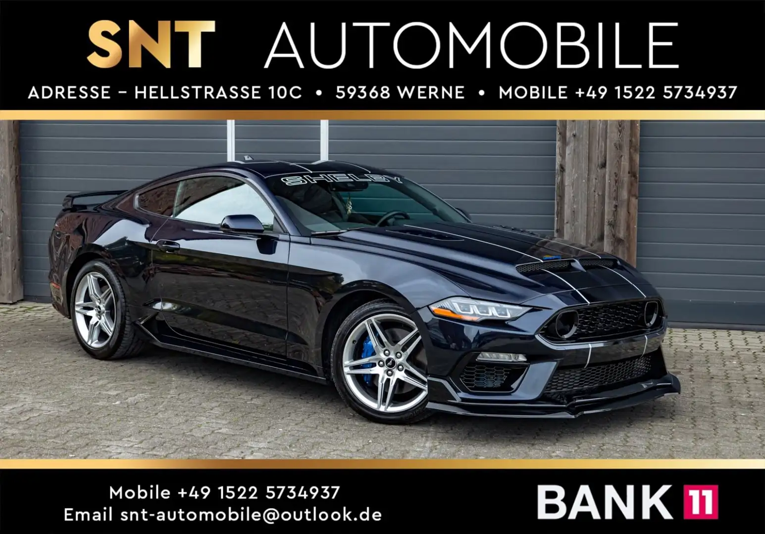 Ford Mustang 5.0 V8 GT  CERVINI 6 GANG SCHALTER (30) Bleu - 1