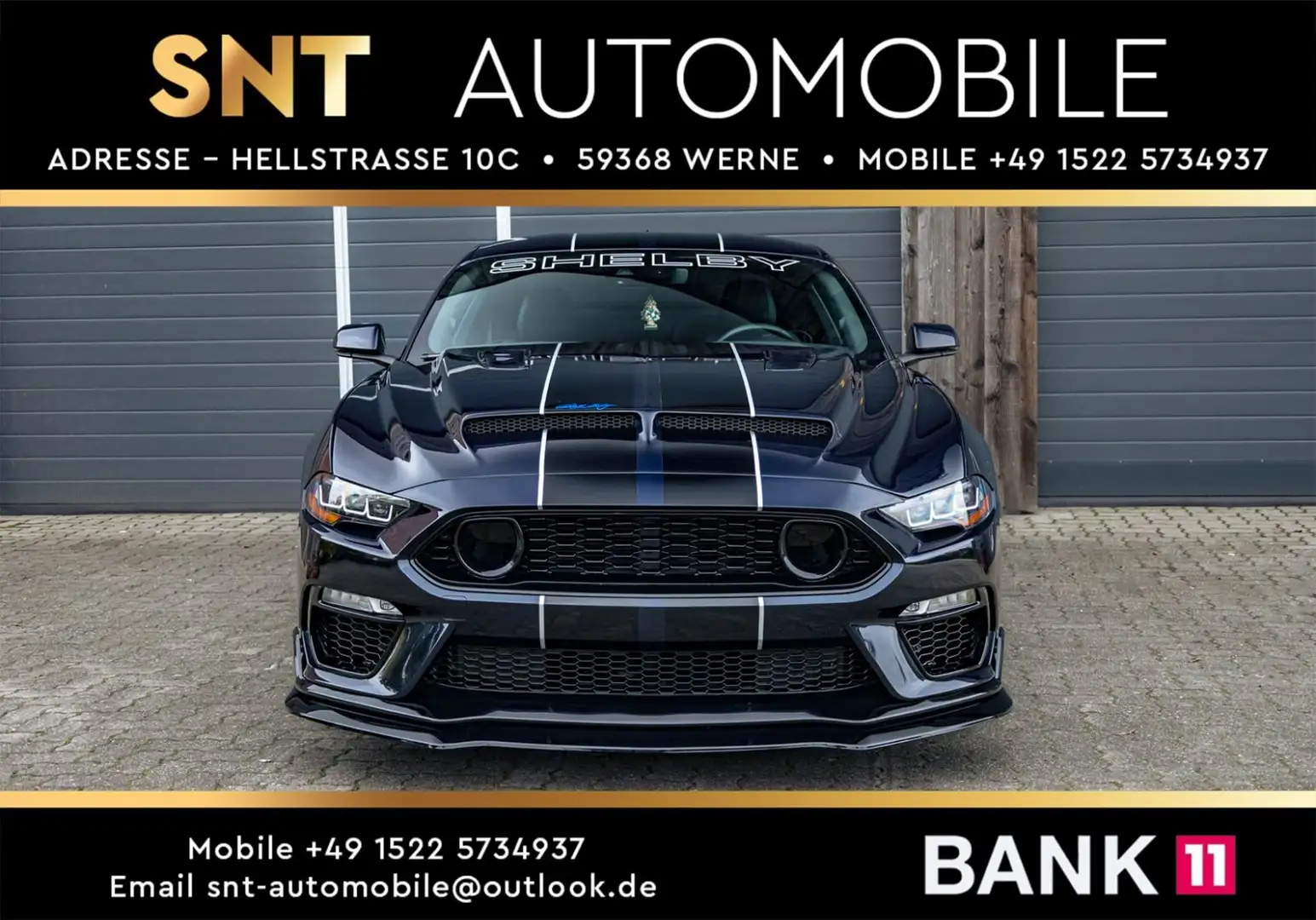 Ford Mustang 5.0 V8 GT  CERVINI 6 GANG SCHALTER (30) Bleu - 2