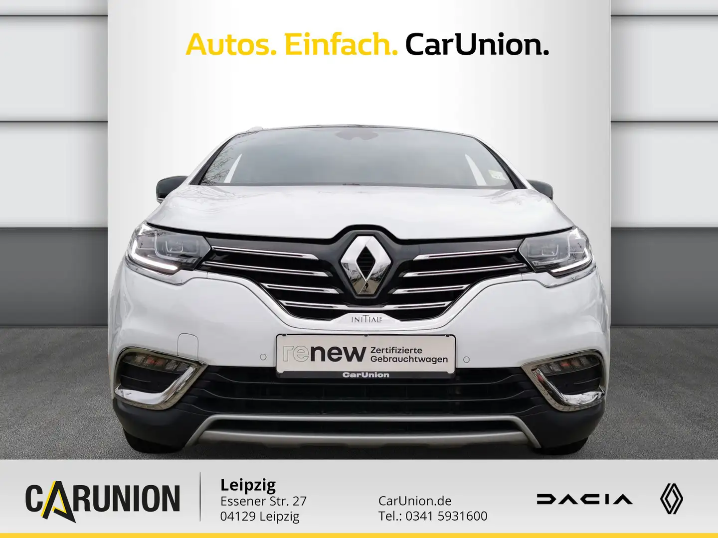 Renault Espace INITIALEParis dCi 200 EDC Vollausstattung Weiß - 2