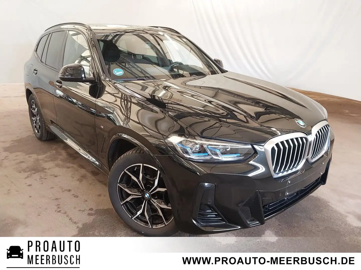 BMW X3 xDrive 20d M Sport LASER/HUD/PANO/ACC/AHK Schwarz - 1