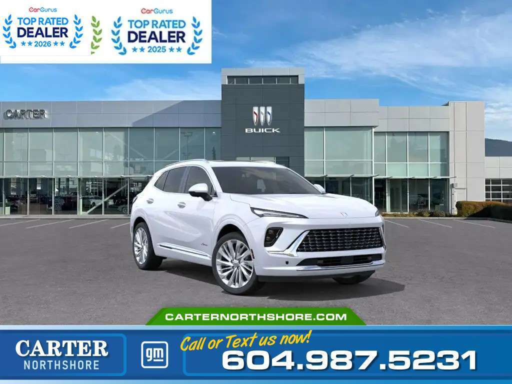 White 2026 Buick Envision SUV / Crossover All-Wheel Drive Automatic