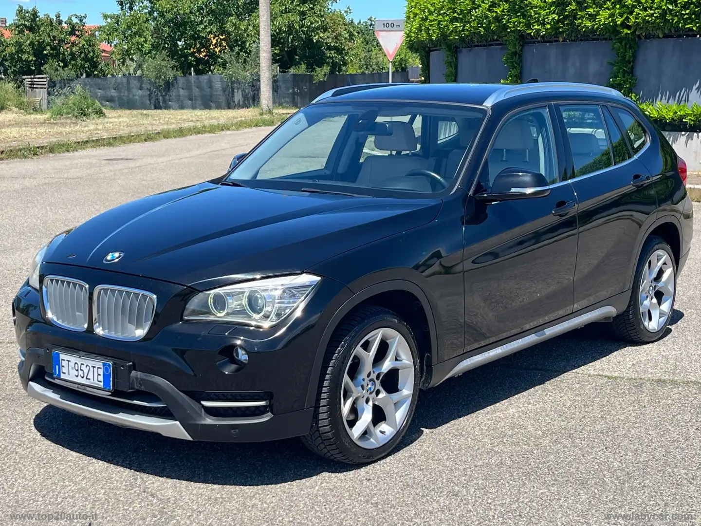 BMW X1 XDrive18d XLine-PELLE TOTALE-NAVI-SCHERMO GRANDE Nero - 1