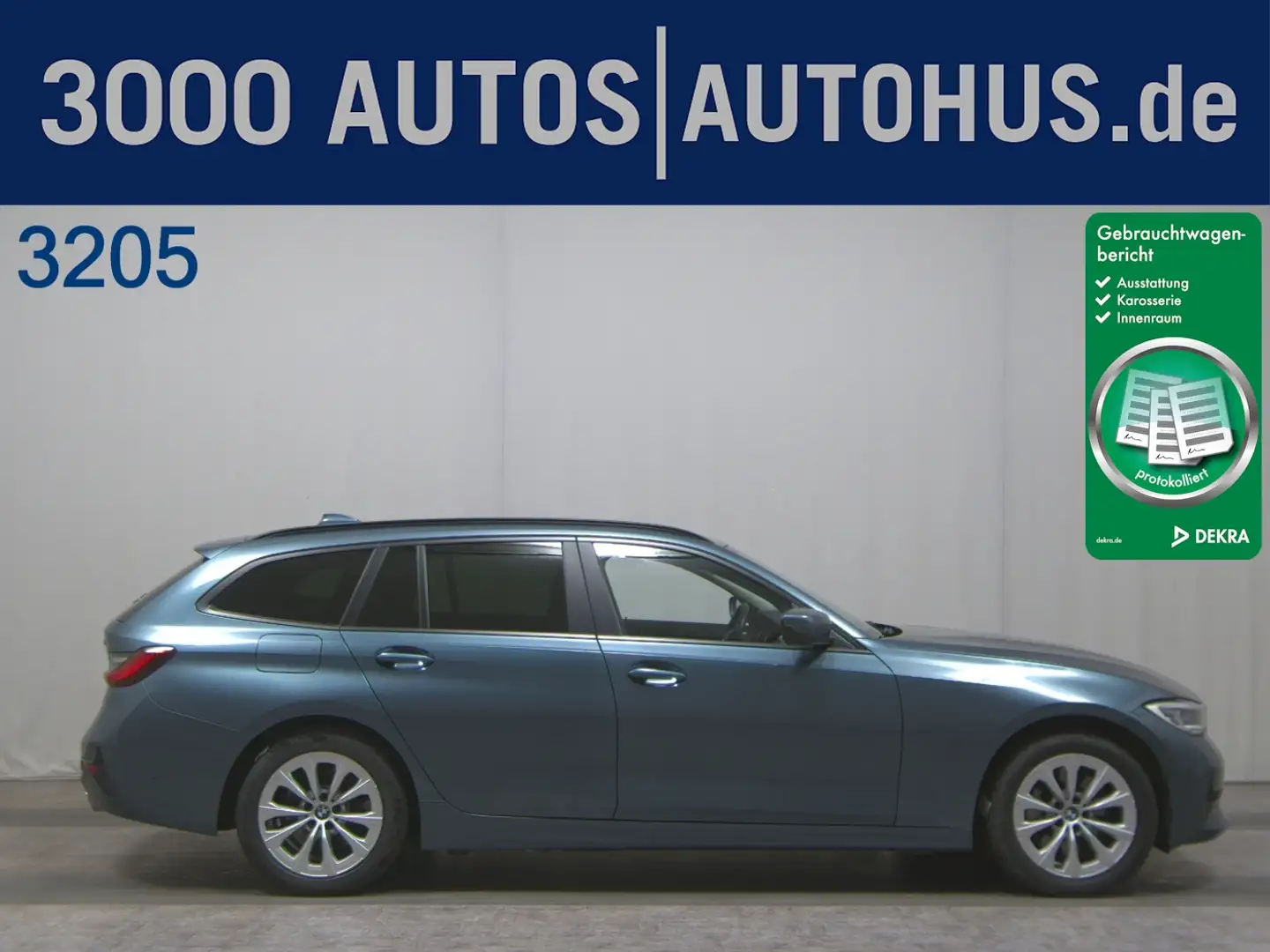 BMW 330 e Touring Advantage HUD Laser LC Pro el.Heck Blu/Azzurro - 1